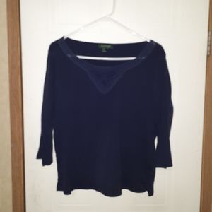Lauren Ralph Lauren long sleeved blouse